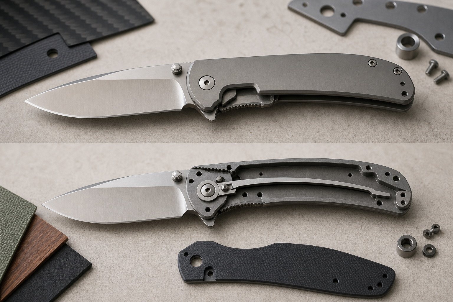frame lock and liner lock structure comparison frame lock and liner lock structure comparison