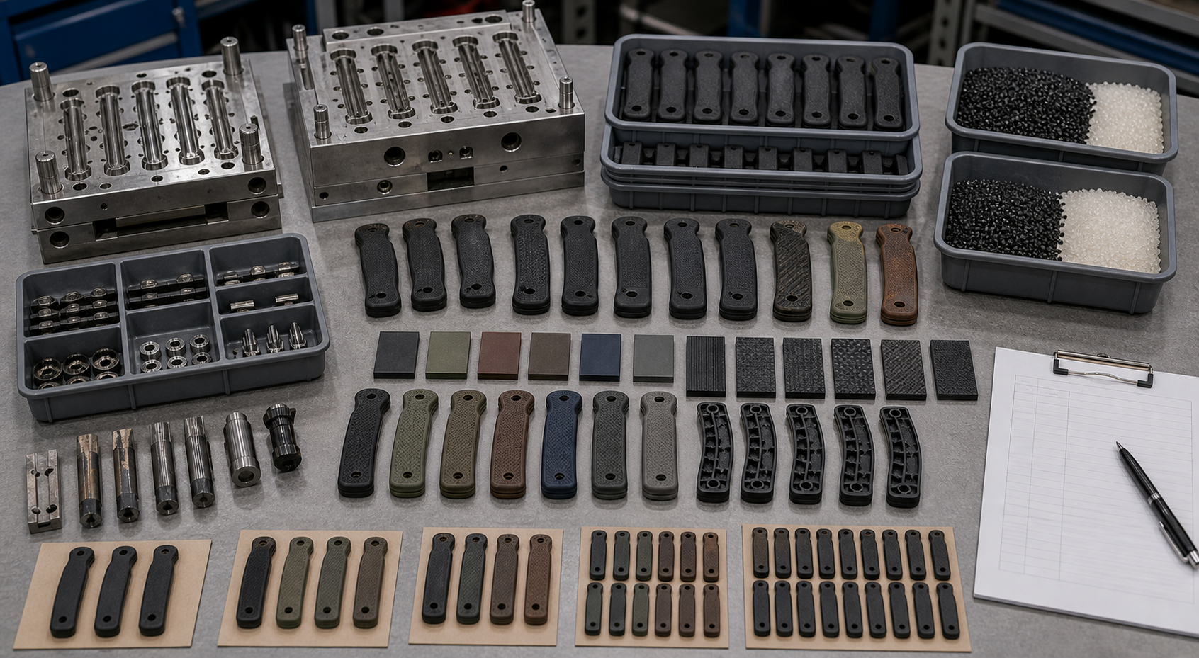FRN handle tooling and cost planning FRN handle tooling and cost planning