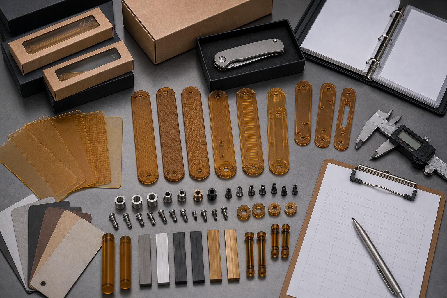ULTEM PEI knife handle material positioning ULTEM PEI knife handle material positioning