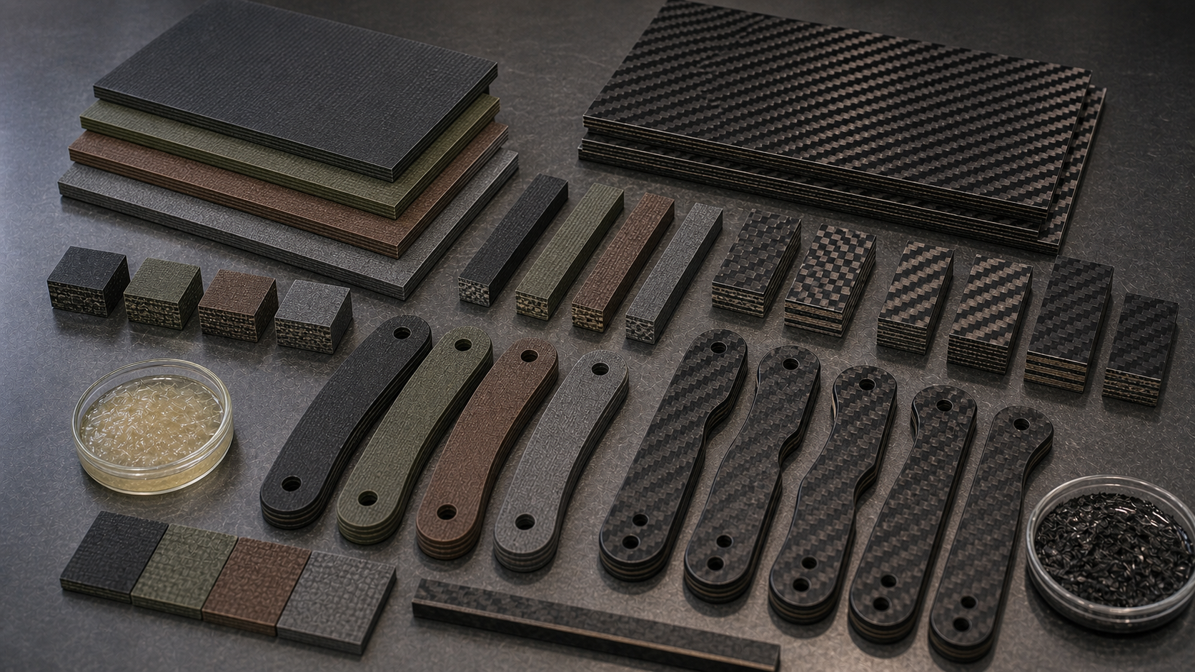 G10 and carbon fiber handle materials G10 and carbon fiber handle materials