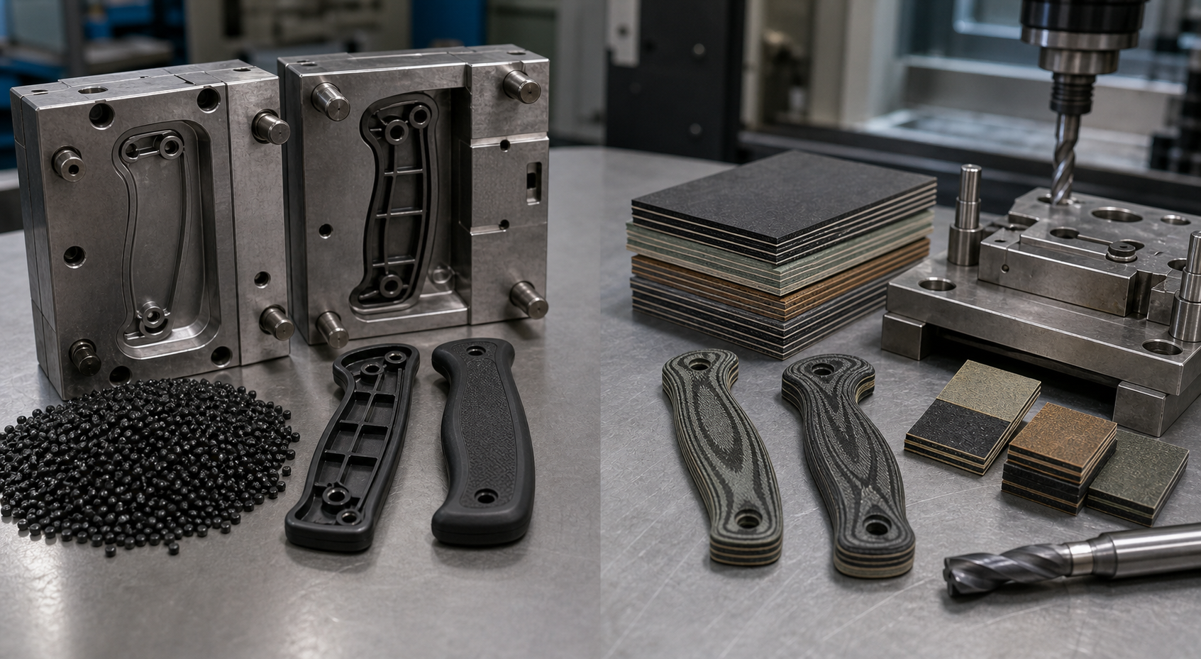 Grivory injection molding and G10 CNC machining Grivory injection molding and G10 CNC machining
