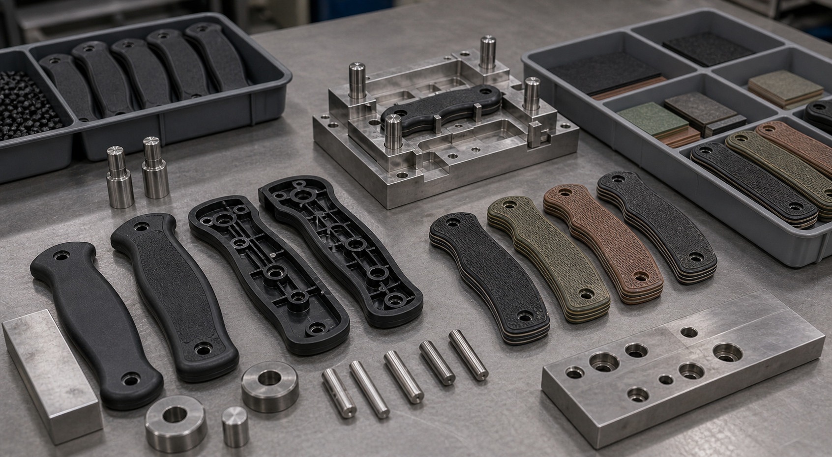 Grivory and G10 handle quality inspection Grivory and G10 handle quality inspection