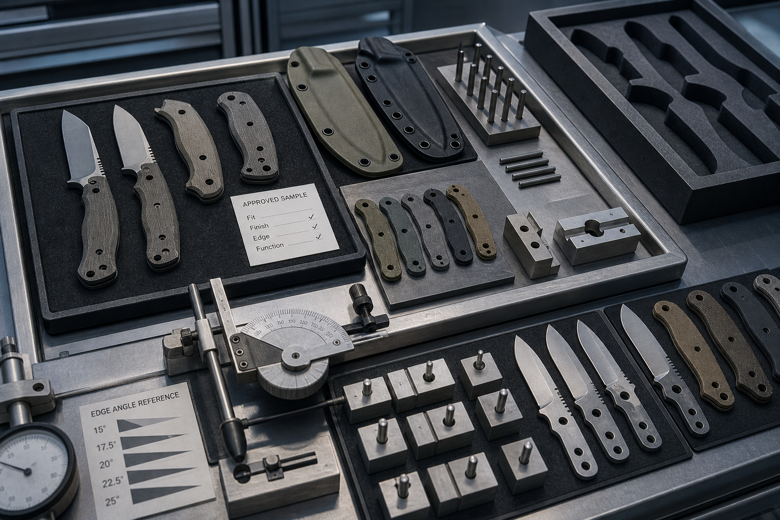 hunting knife parts quality control hunting knife parts quality control