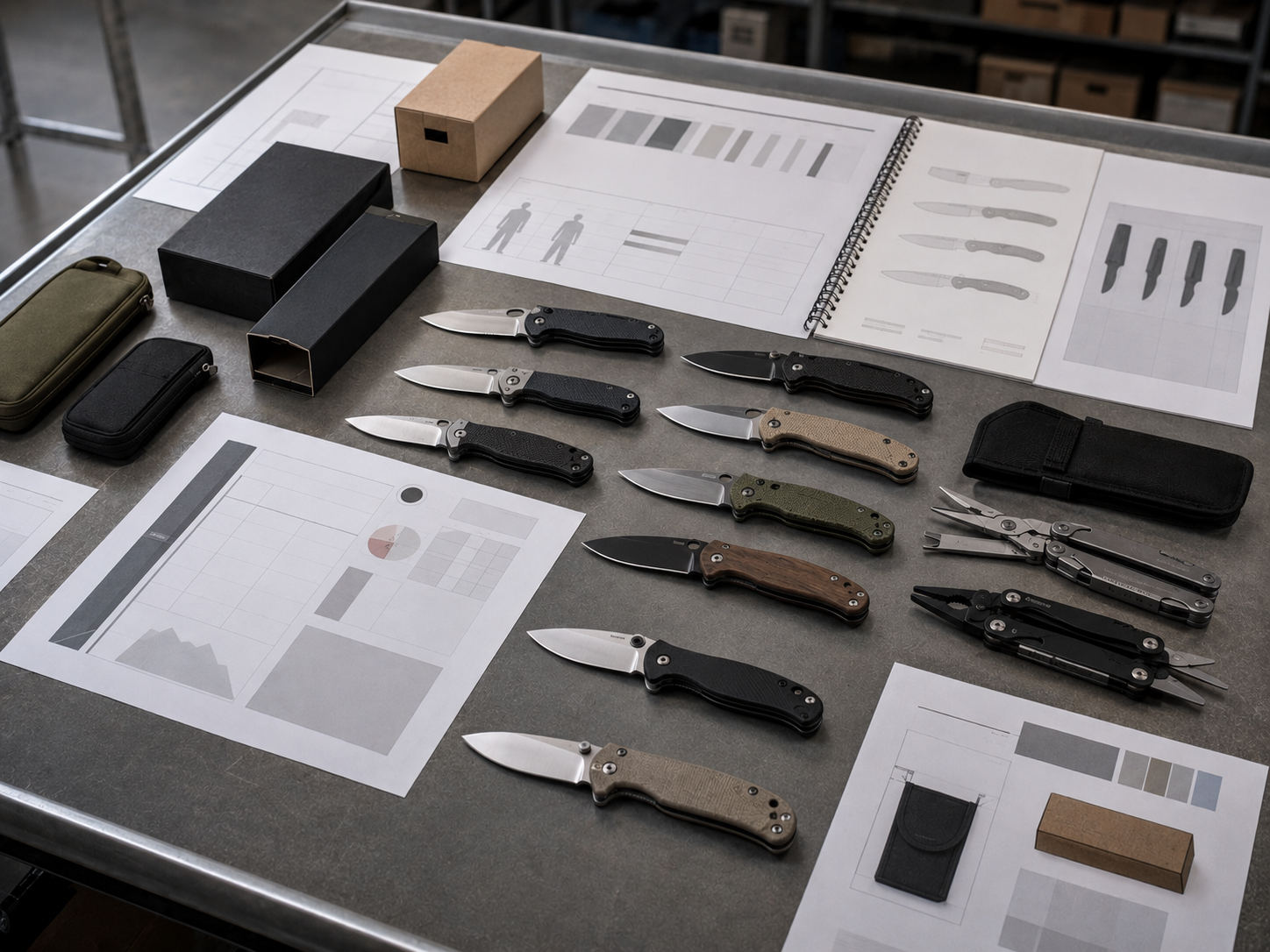 knife product development market research