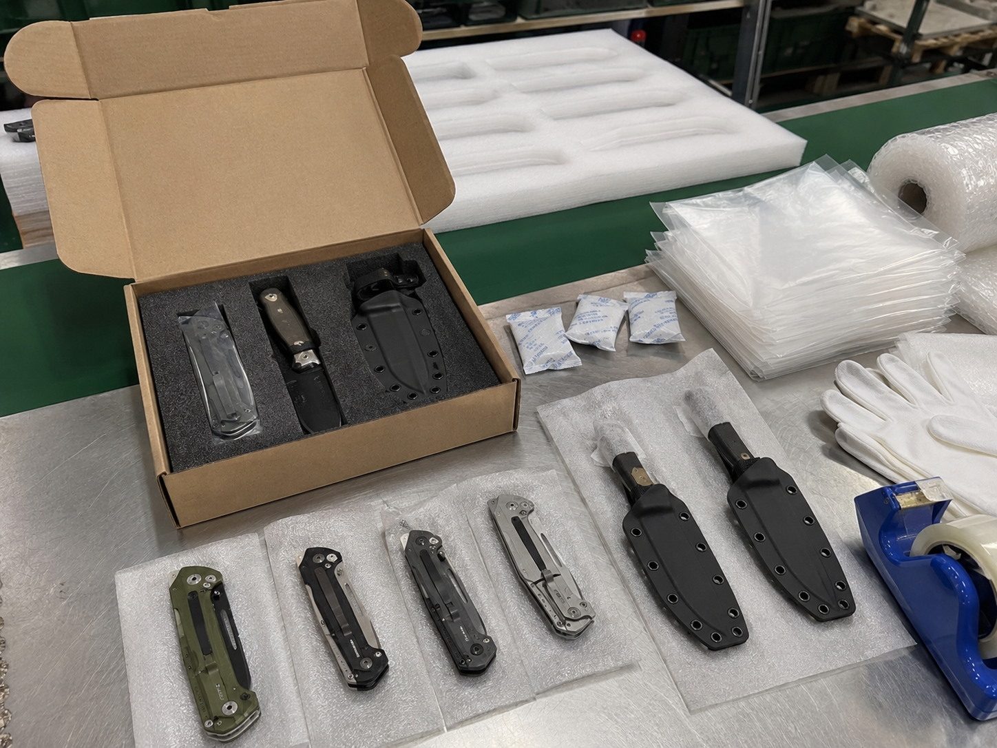 knife product protection packaging