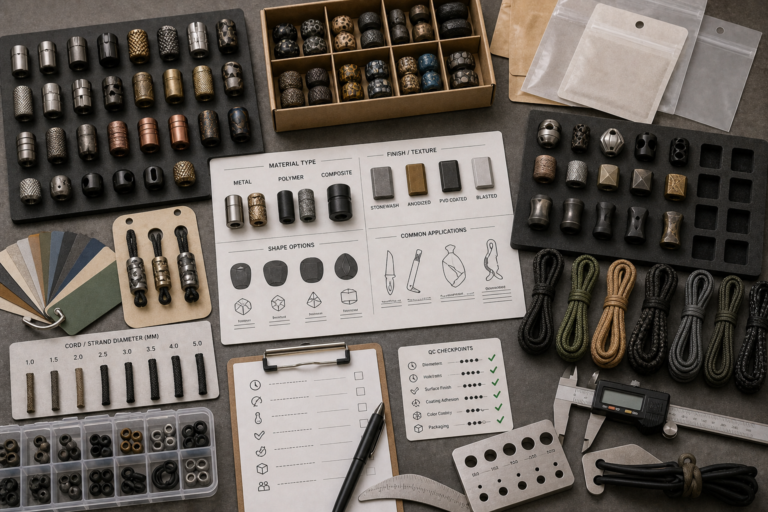 How Should B2B Buyers Choose Lanyard Beads for Knife and Outdoor Tool Projects?