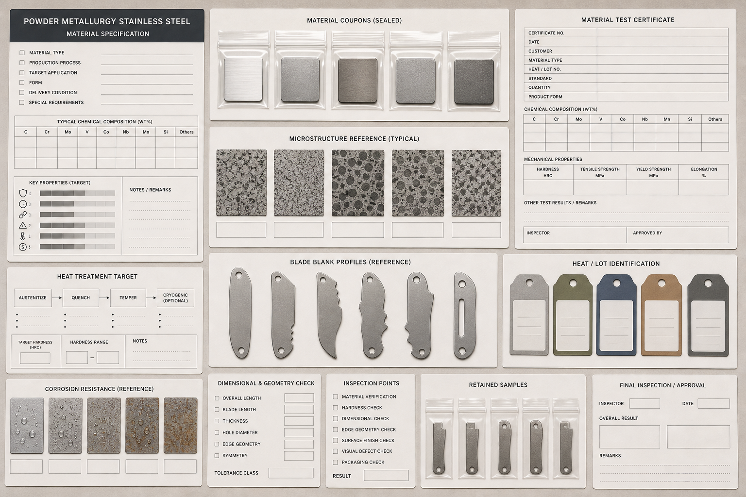 MagnaCut steel sourcing for OEM knife projects