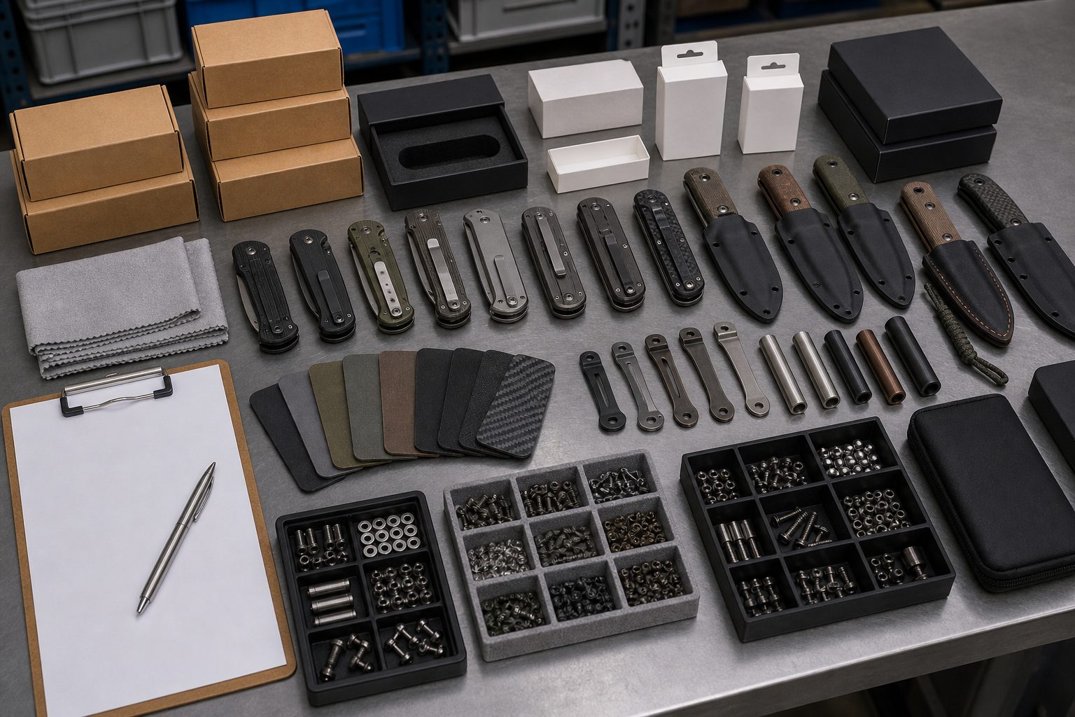 OEM knife product types for MagnaCut and S30V