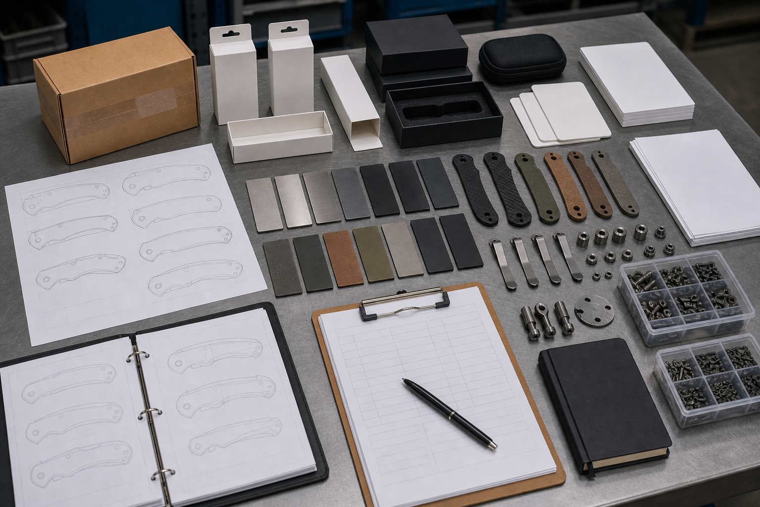 OEM RFQ planning for MagnaCut and S30V knives