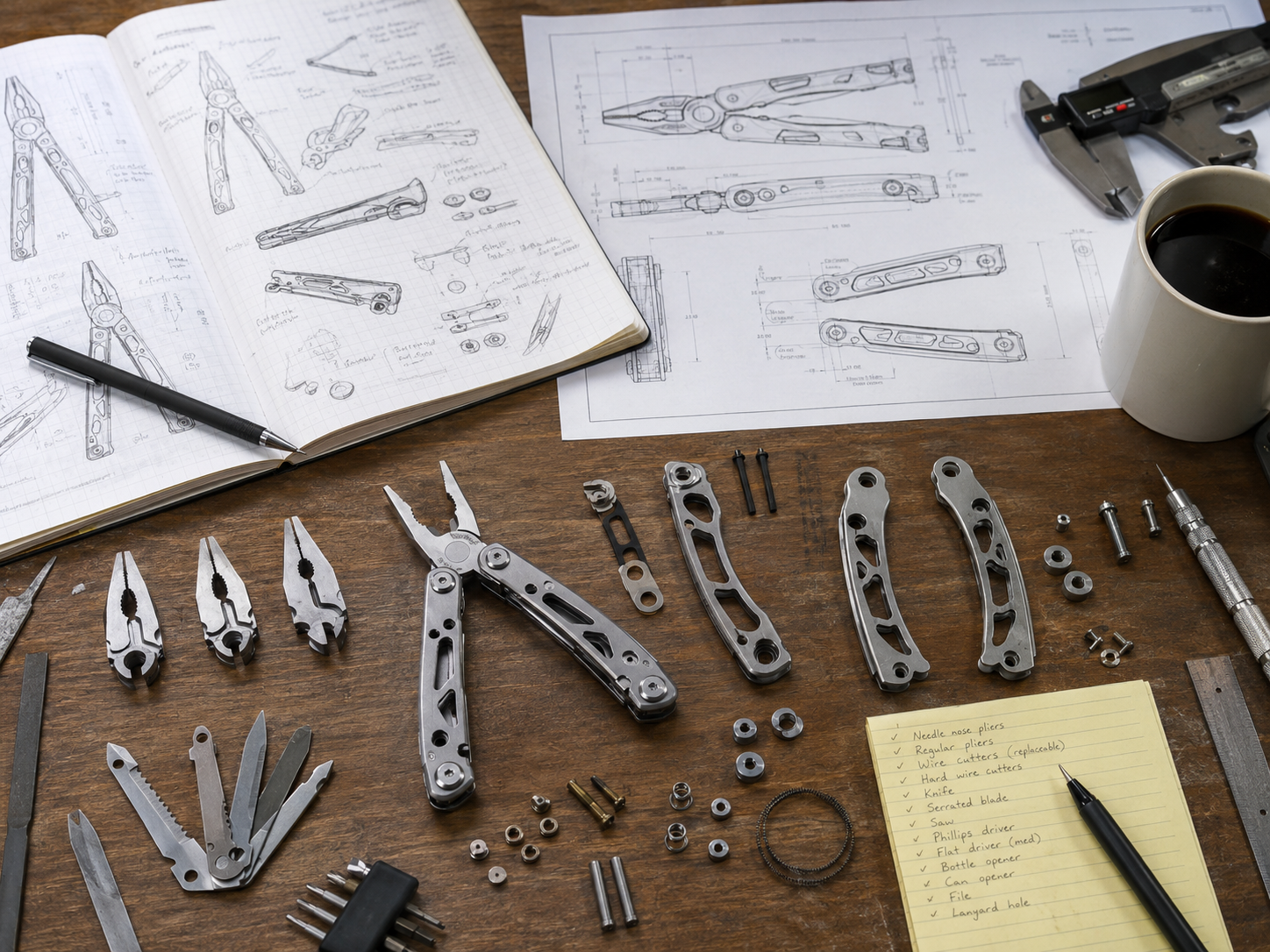multi-tool concept design and tool layout