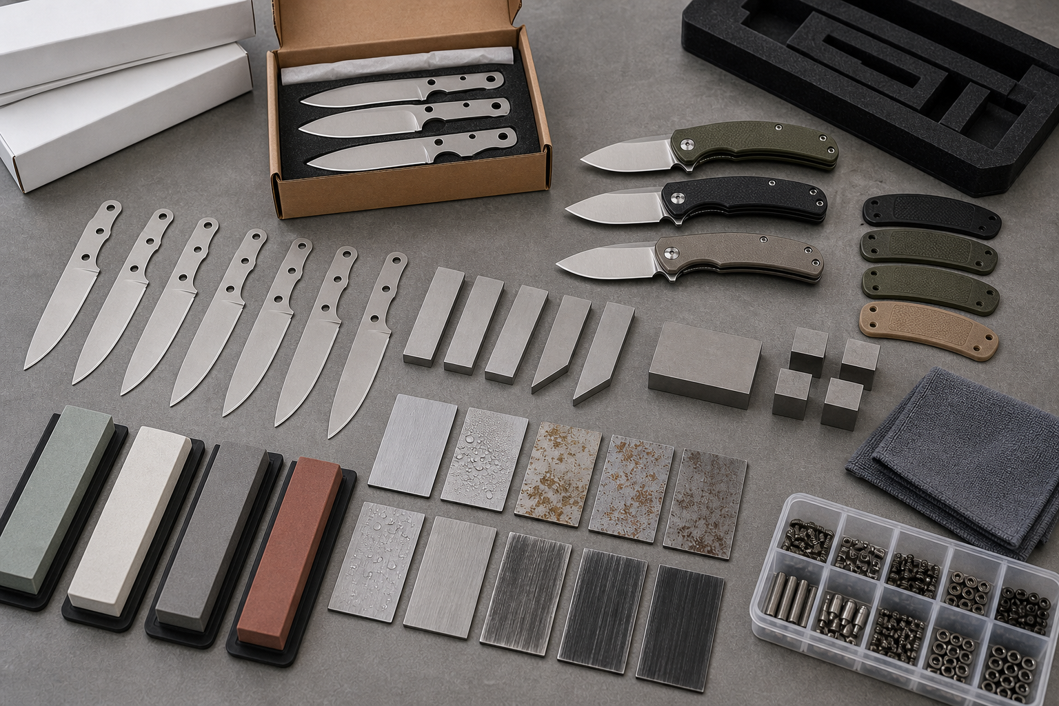 Nitro-V blade heat treatment and grinding Nitro-V blade heat treatment and grinding