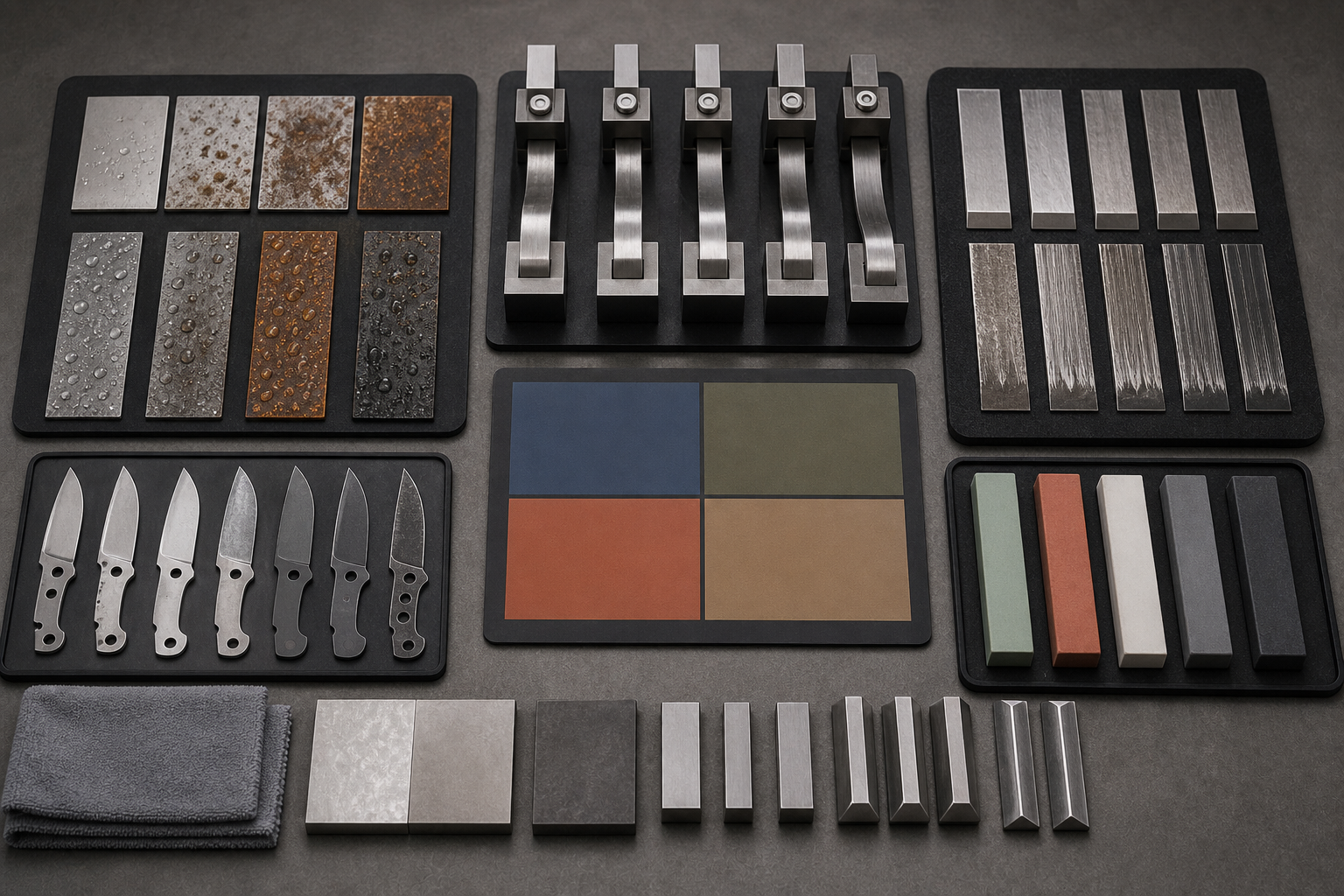 Knife steel performance tradeoff comparison Knife steel performance tradeoff comparison