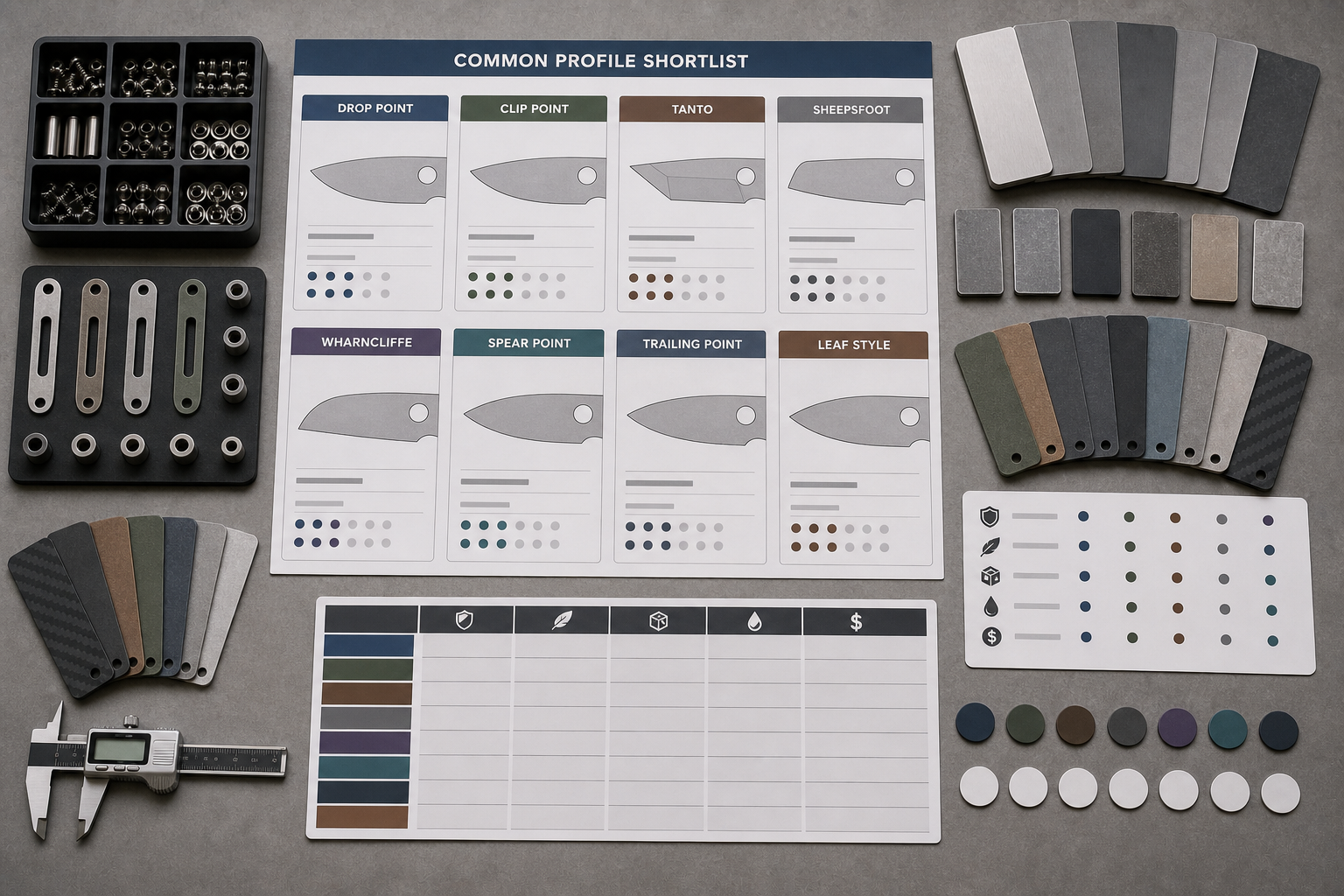 common pocket knife blade shapes comparison common pocket knife blade shapes comparison