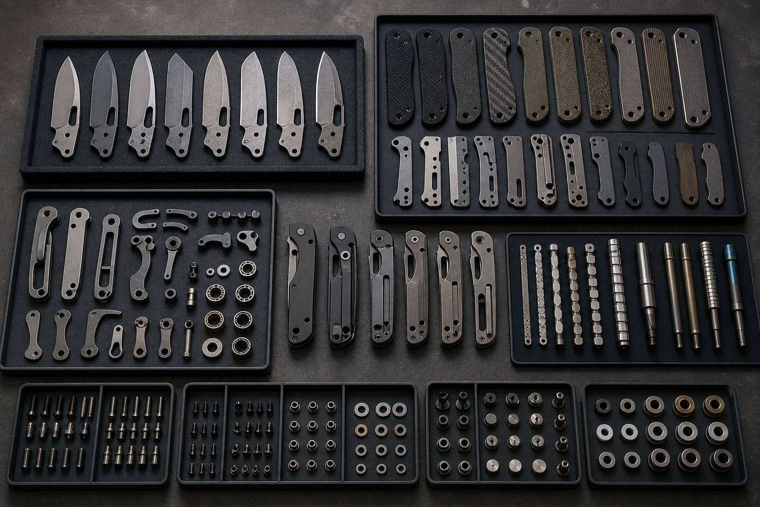 pocket knife parts layout for OEM RFQ pocket knife parts layout for OEM RFQ