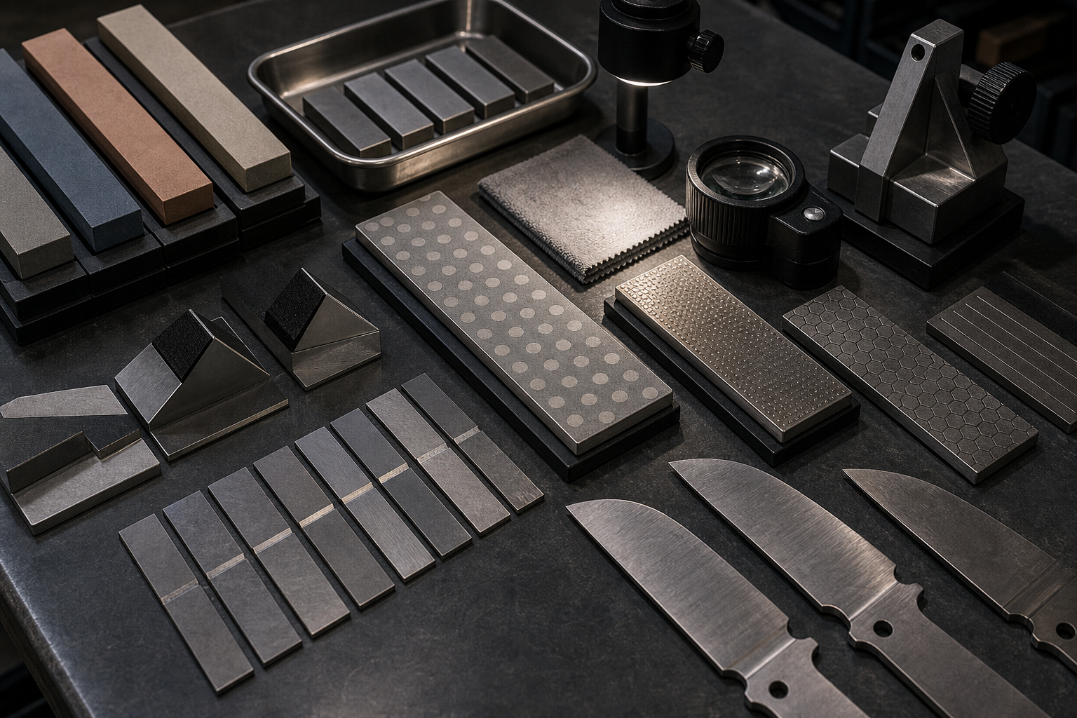 S30V and S35VN edge retention and sharpening test setup S30V and S35VN edge retention and sharpening test setup