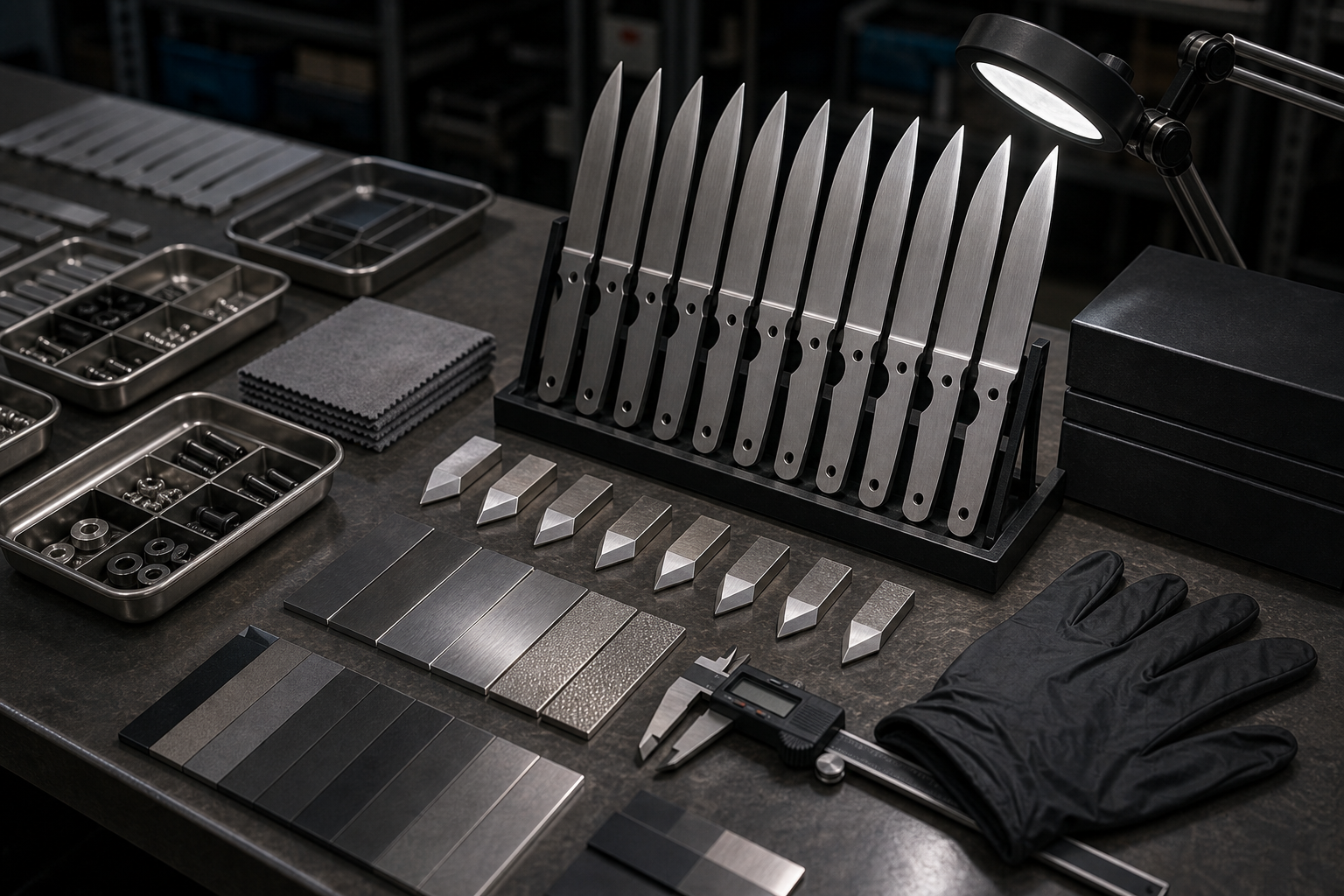 S35VN toughness and finishing inspection for folding knives S35VN toughness and finishing inspection for folding knives