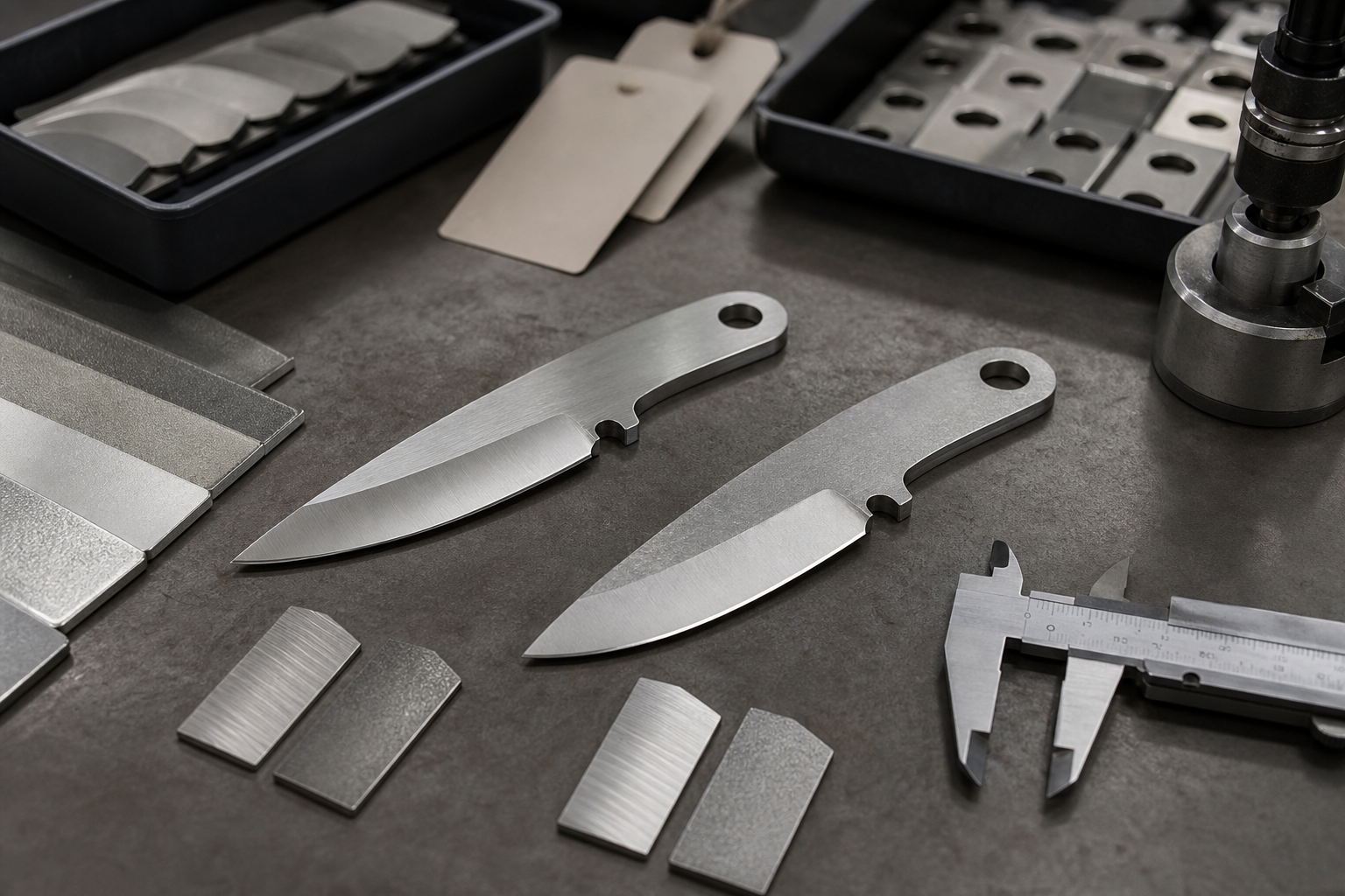 S35VN and D2 knife steel comparison