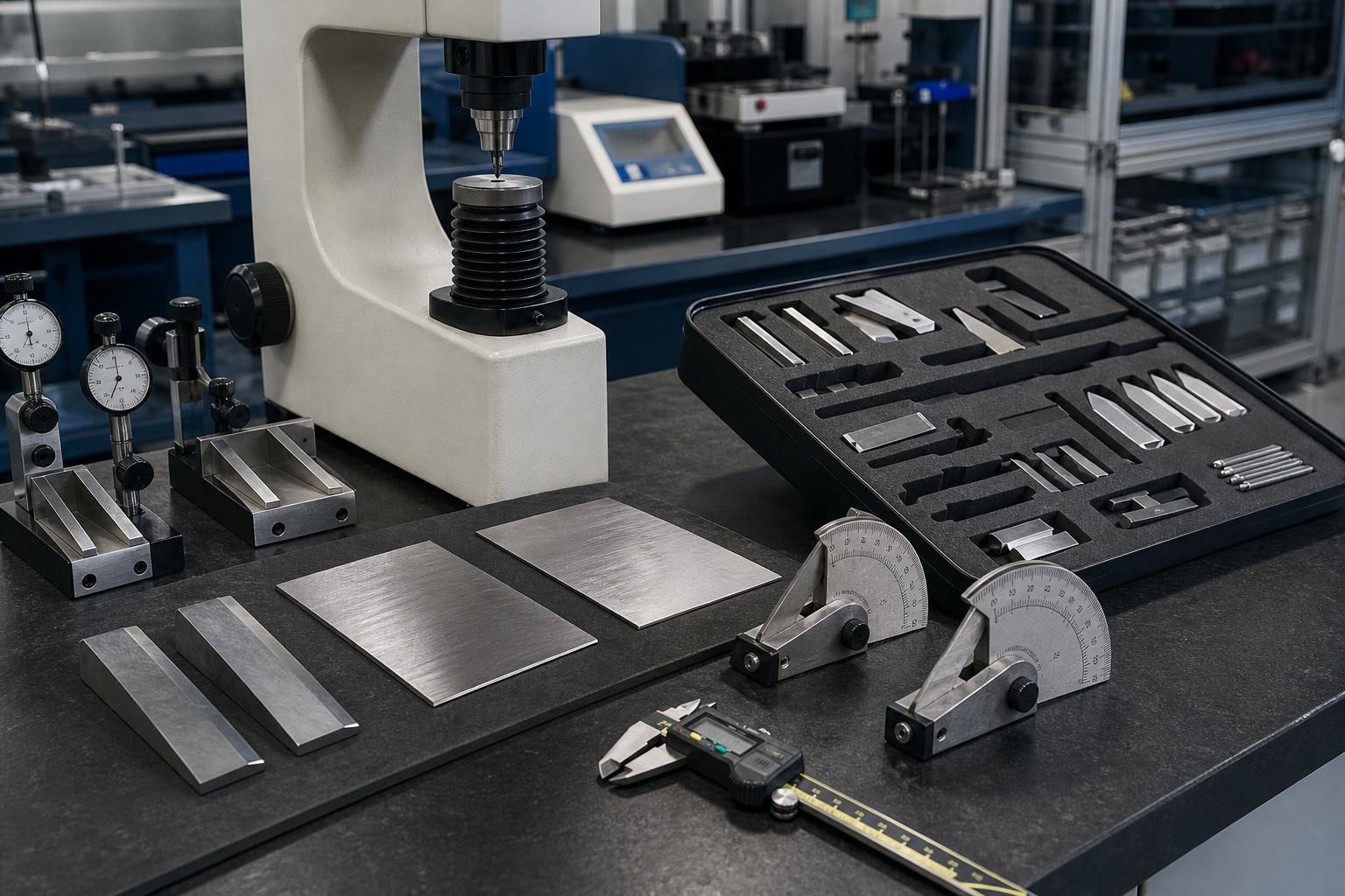 knife heat treatment hardness and edge geometry inspection