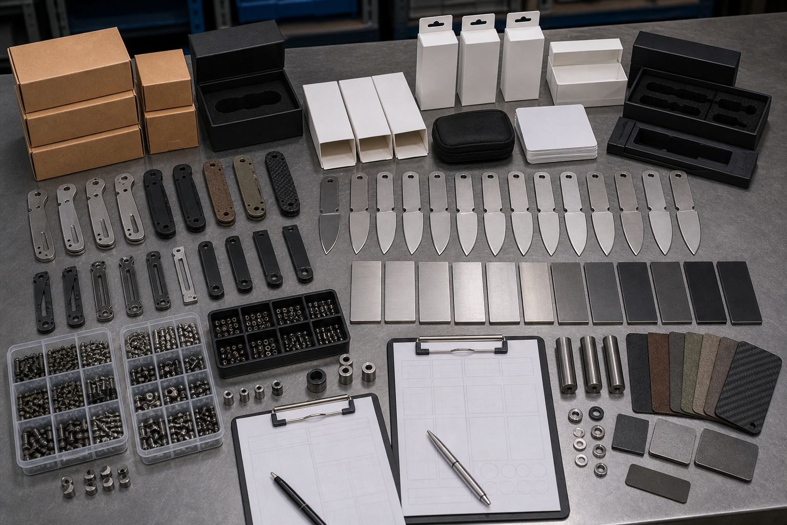 OEM RFQ checklist for S35VN and MagnaCut knives