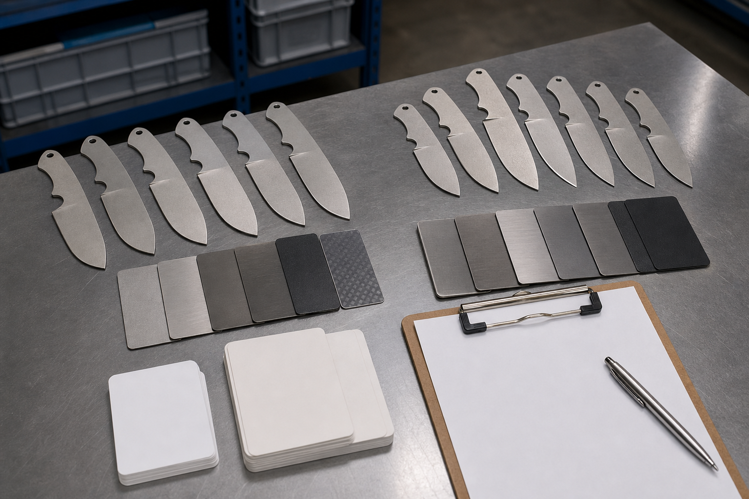 S90V and MagnaCut steel selection for OEM knives S90V and MagnaCut steel selection for OEM knives