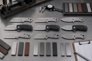 Sheepsfoot Wharncliffe and drop point blade profile comparison for knife buyers