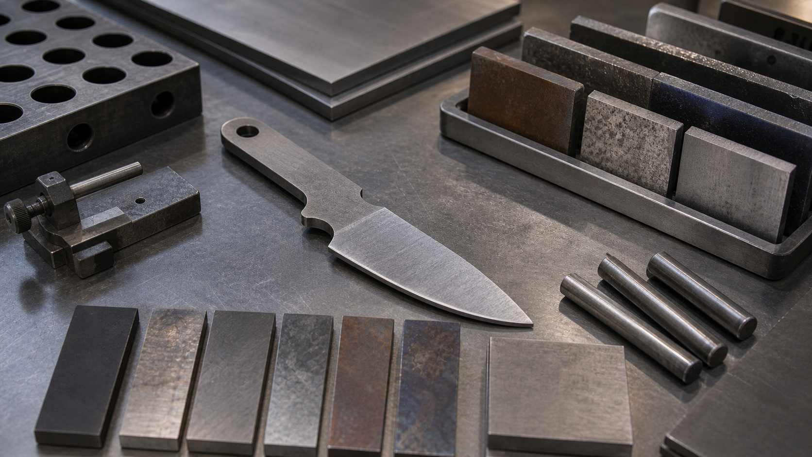 W2 steel knife material selection W2 steel knife material selection