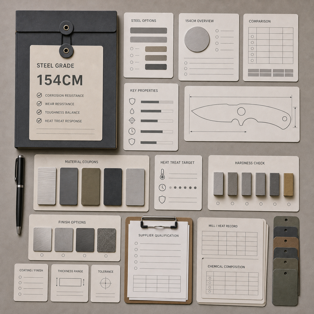 154CM steel sourcing review 154CM steel sourcing review