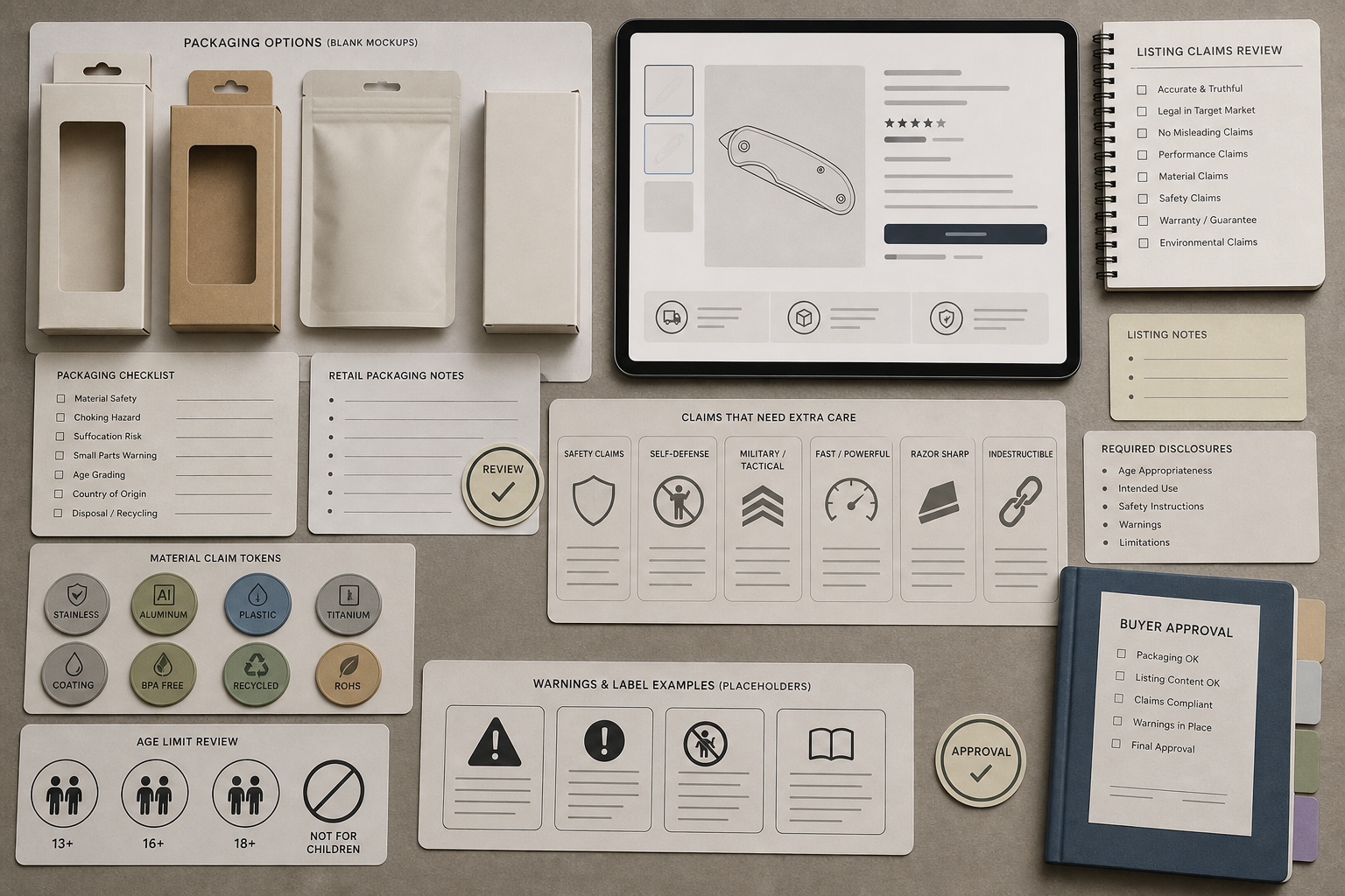 automatic knife packaging claim review