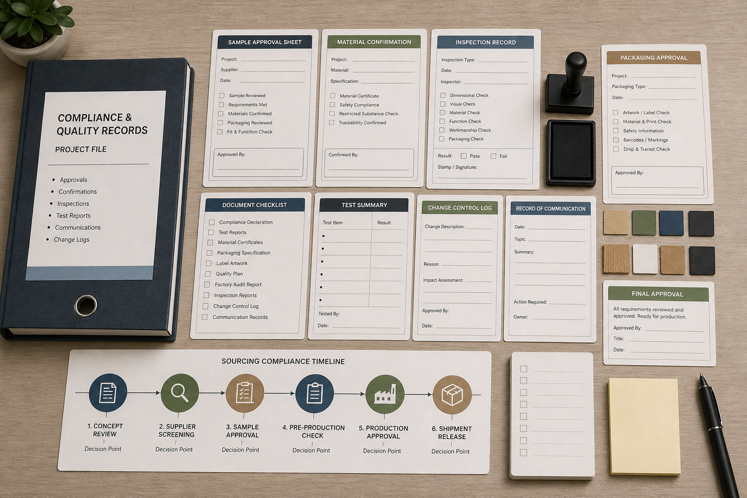 knife compliance and quality records knife compliance and quality records