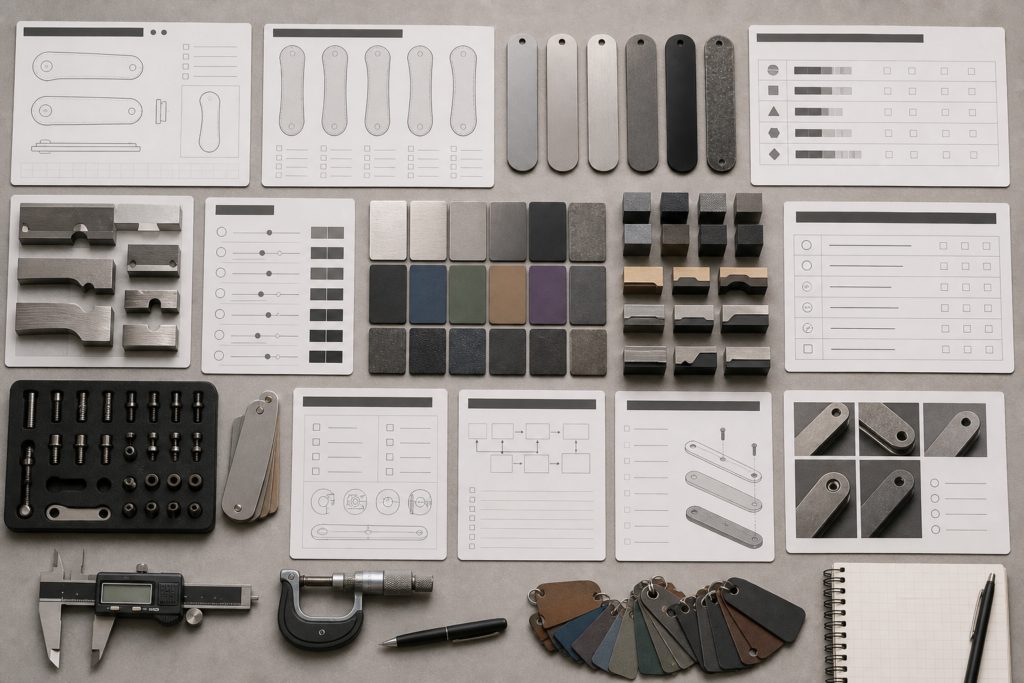 How Should Buyers Match Blade Design And Steel Choice For OEM/ODM EDC Knife Projects? product planning image