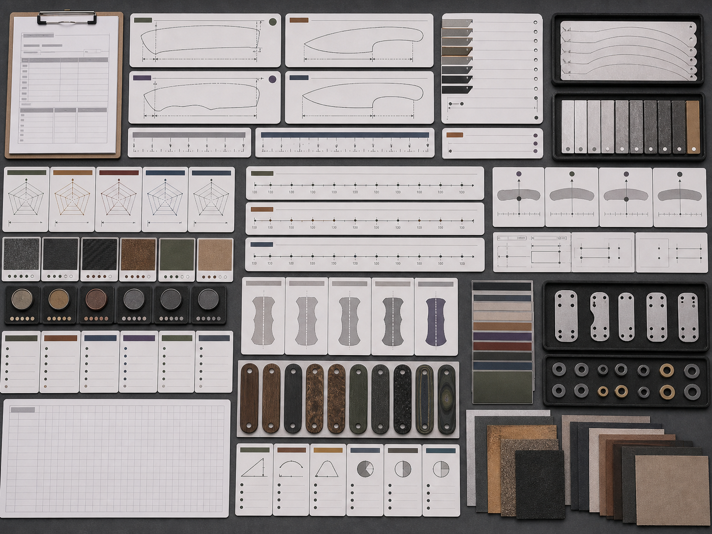 Bowie inspired blade geometry planning