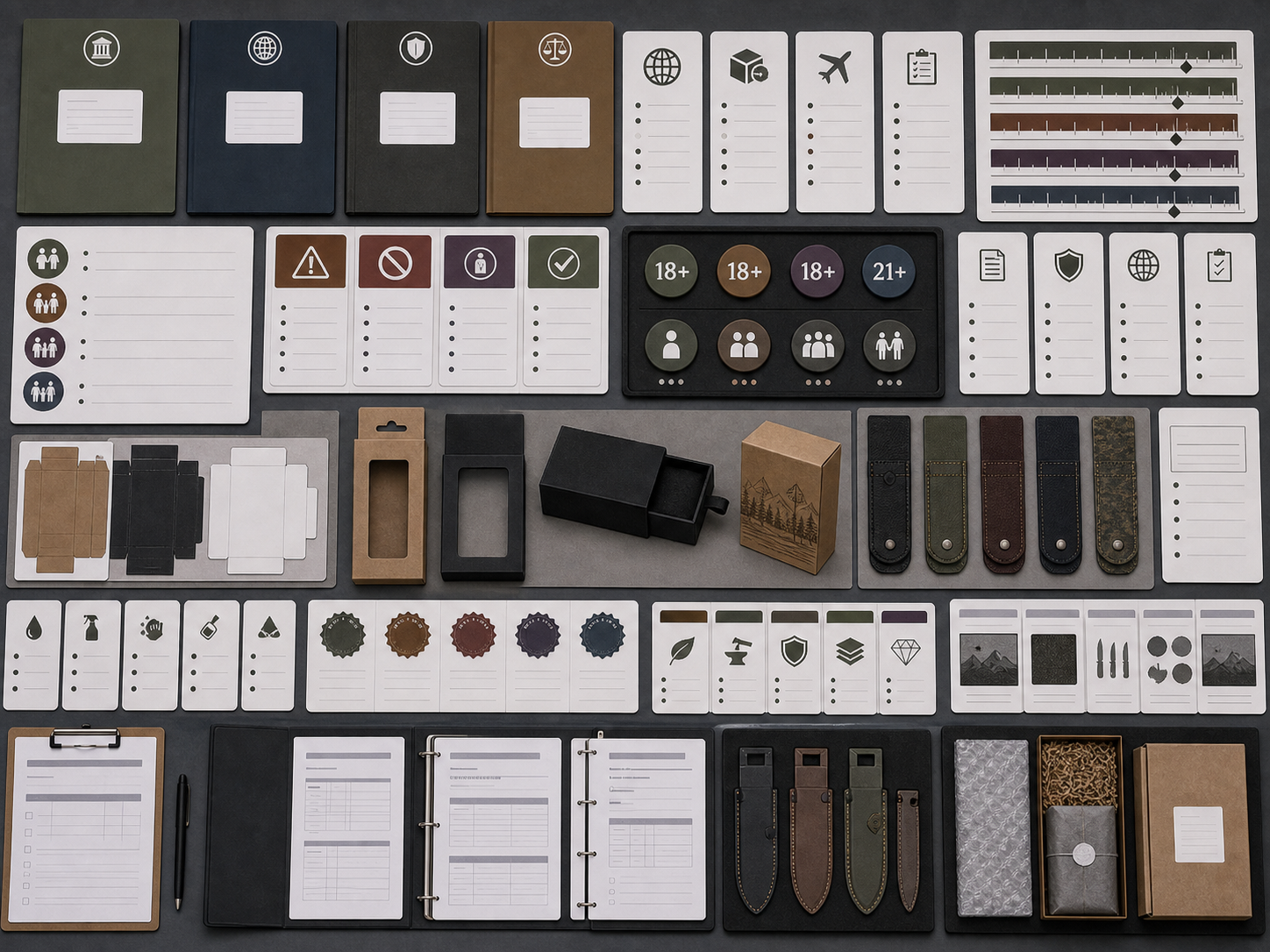 Bowie inspired knife packaging compliance review