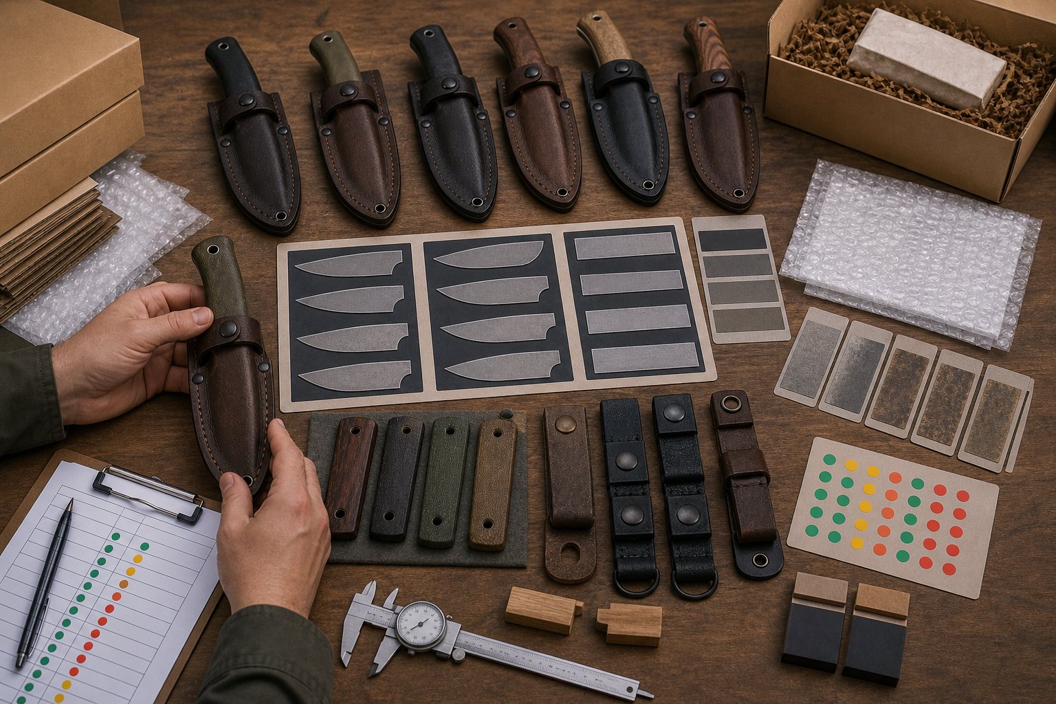 bushcraft knife quality inspection before shipment bushcraft knife quality inspection before shipment