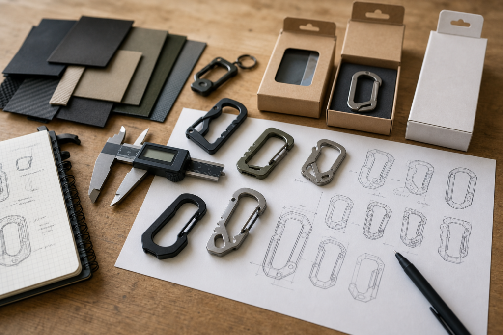 How Should Buyers Develop Carabiner-Style and Knifeless Multi-Tools for EDC Lines buyer guide visual