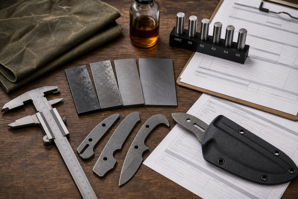 Is Carbon Steel a Practical Choice for OEM/ODM Knife Blades buyer guide visual