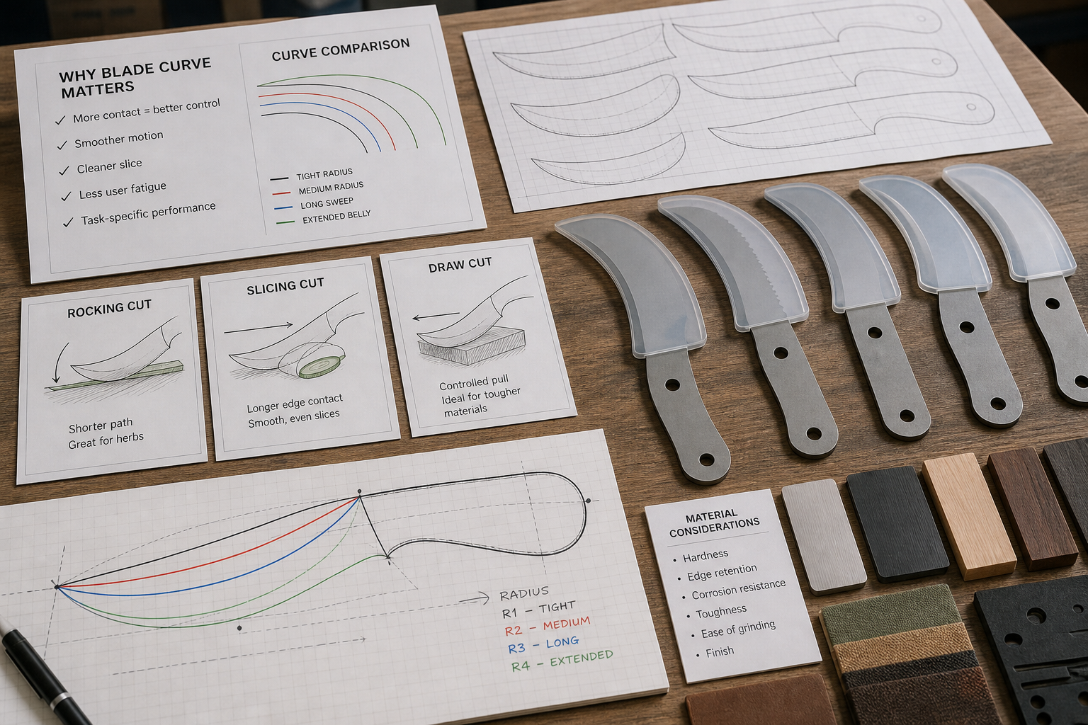 curved blade product design review