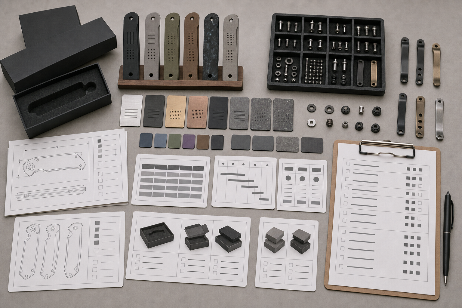 custom EDC knife RFQ and QC checklist custom EDC knife RFQ and QC checklist
