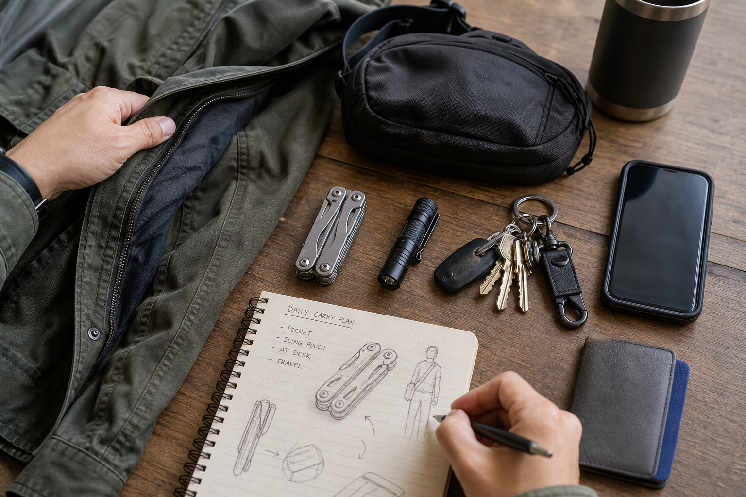 EDC multi-tool carry habit planning EDC multi-tool carry habit planning