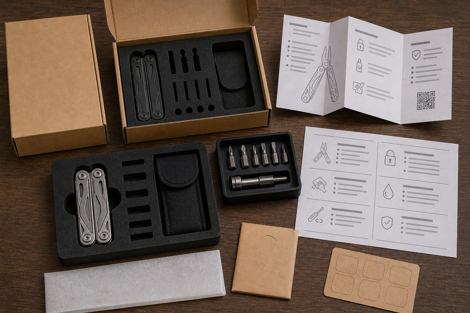 custom EDC multi-tool packaging instructions custom EDC multi-tool packaging instructions