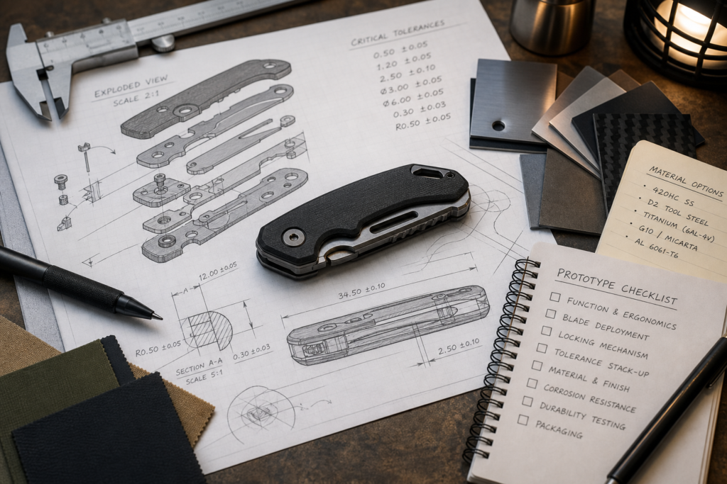 Why Is Custom Folding Knife Development Difficult, and How Can OEM/ODM Buyers Manage It buyer guide visual