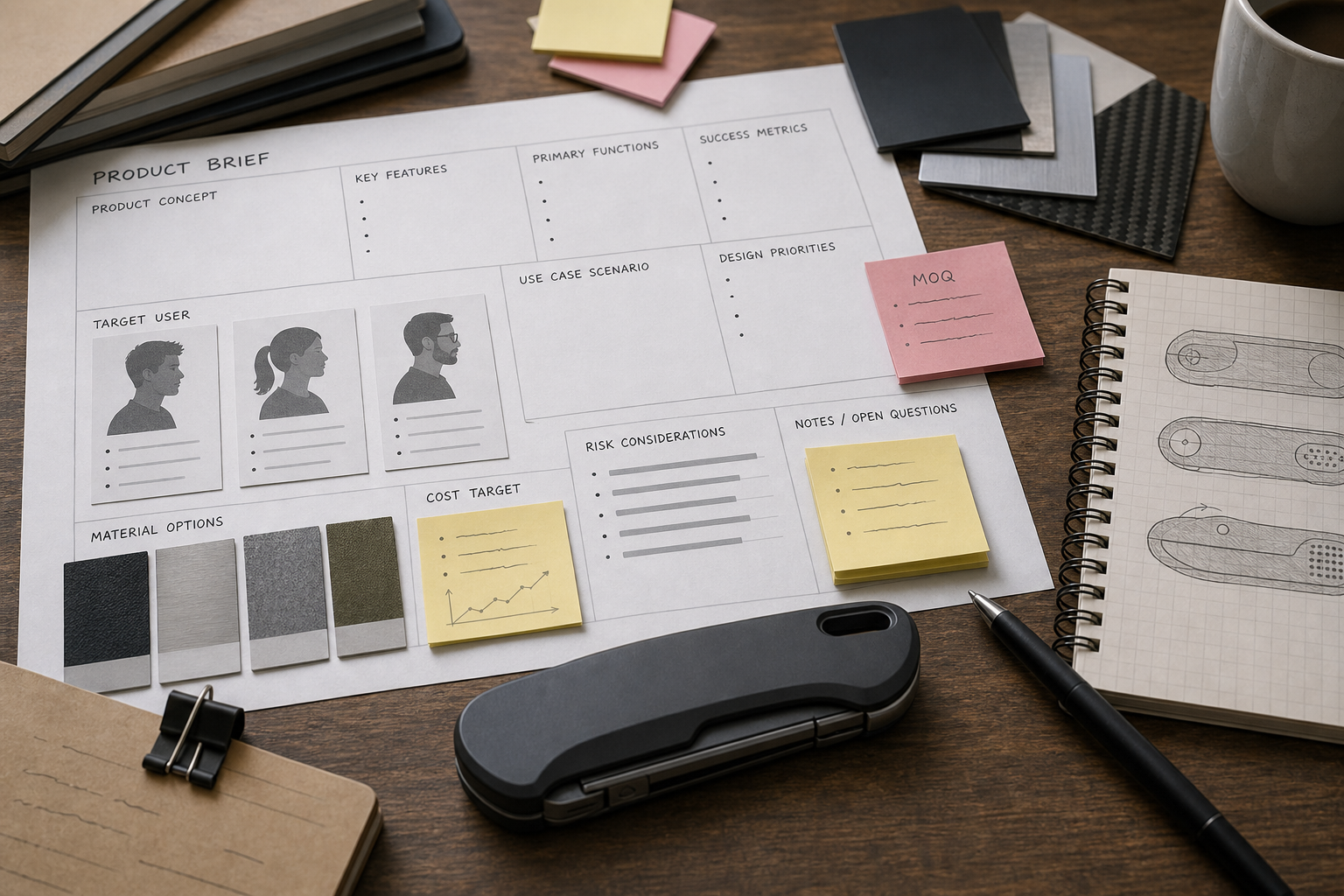 folding knife product brief planning folding knife product brief planning