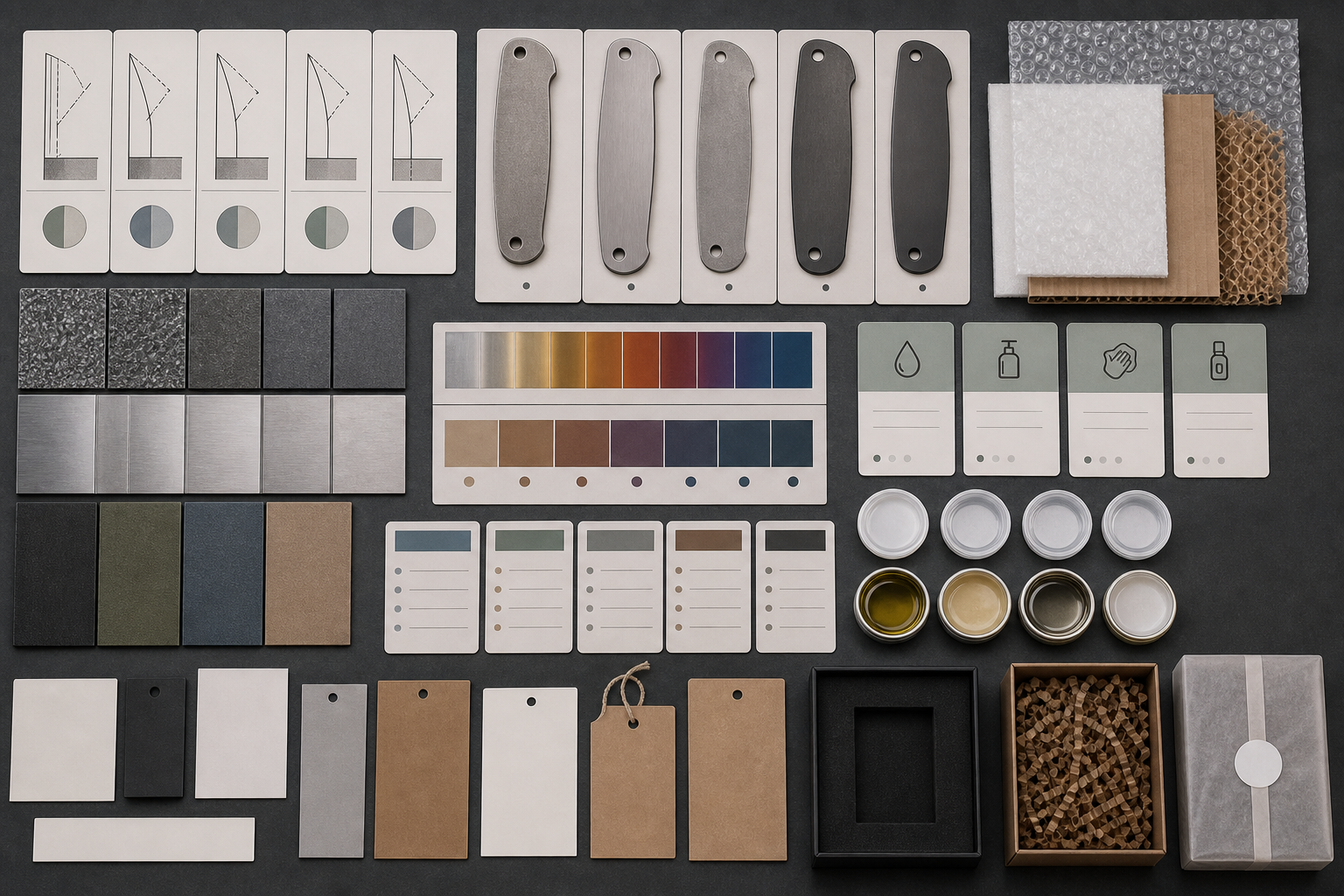 D2 knife manufacturing and finishing D2 knife manufacturing and finishing