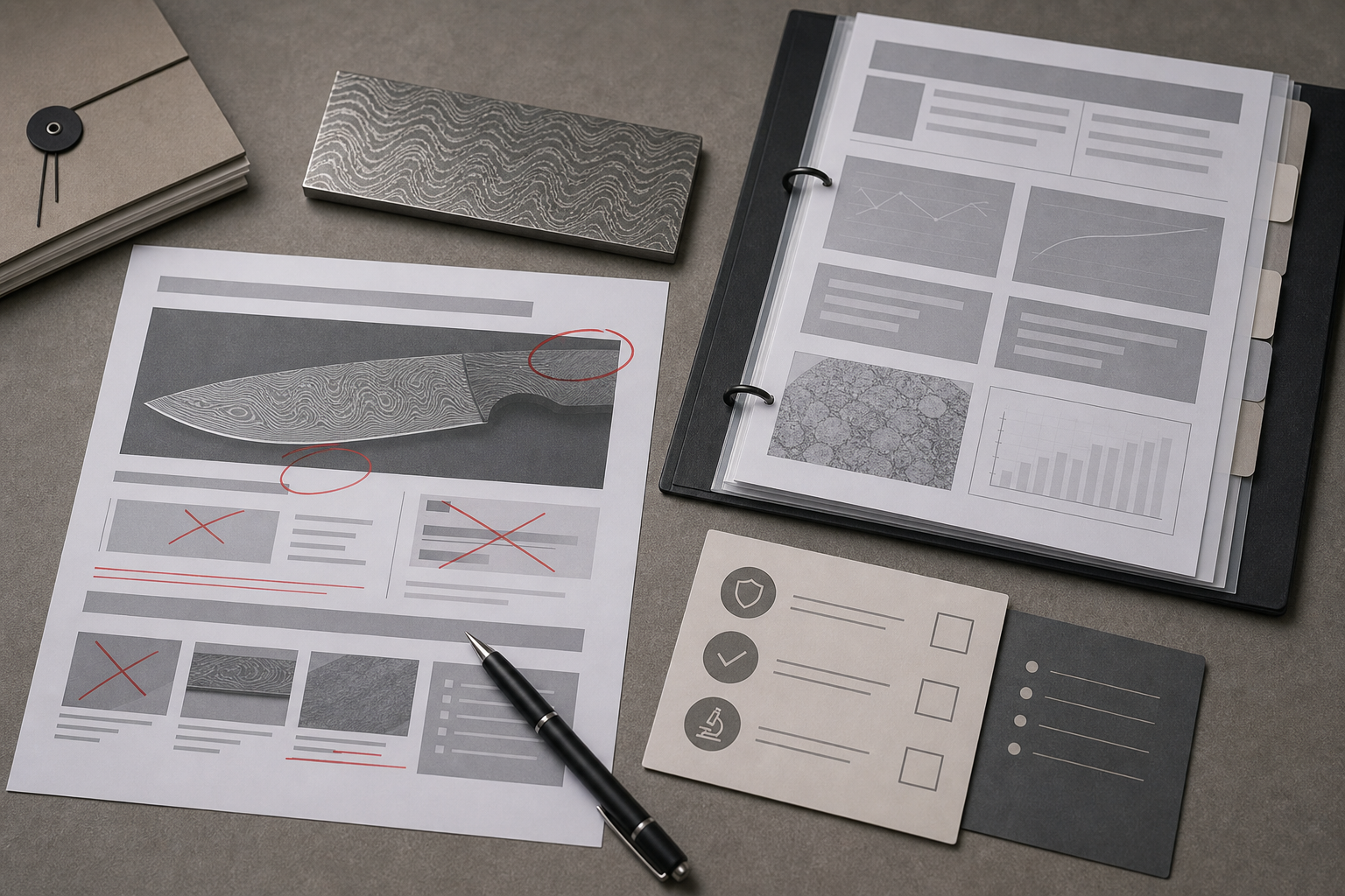 damascus knife marketing claim review
