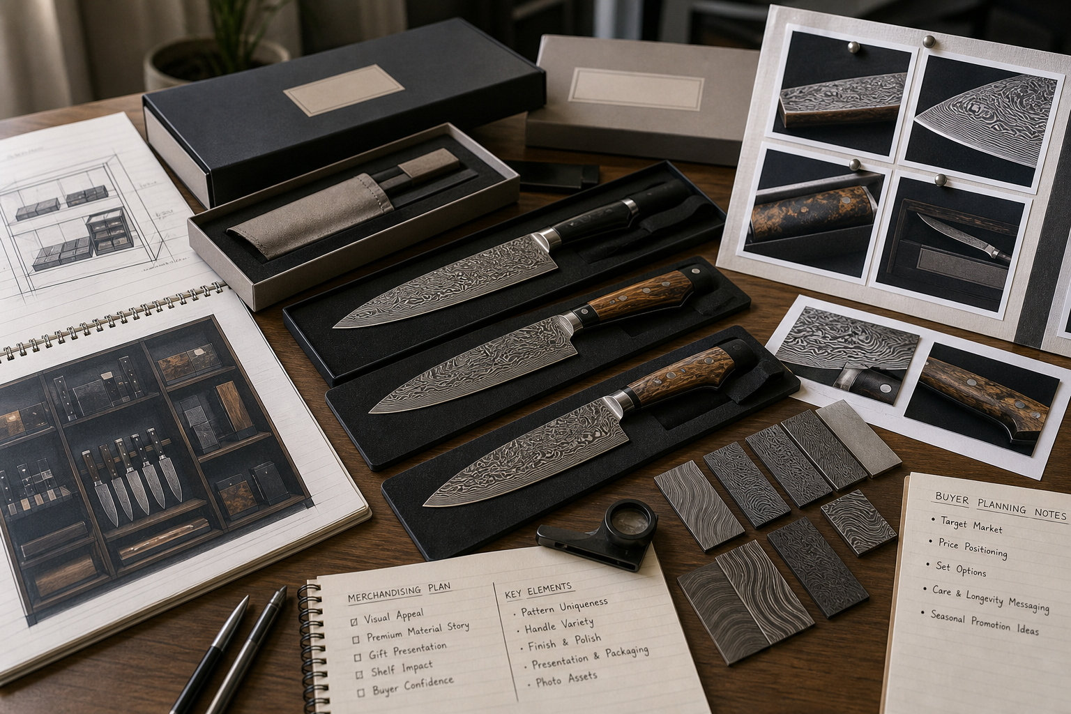 Damascus steel popularity and buyer appeal