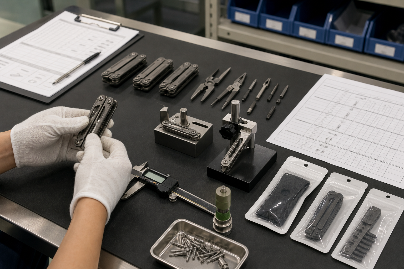 EDC multi-tool quality inspection EDC multi-tool quality inspection