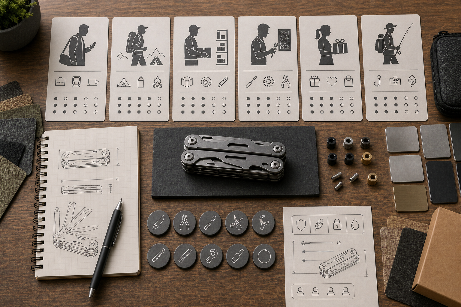 EDC multi-tool target user groups EDC multi-tool target user groups