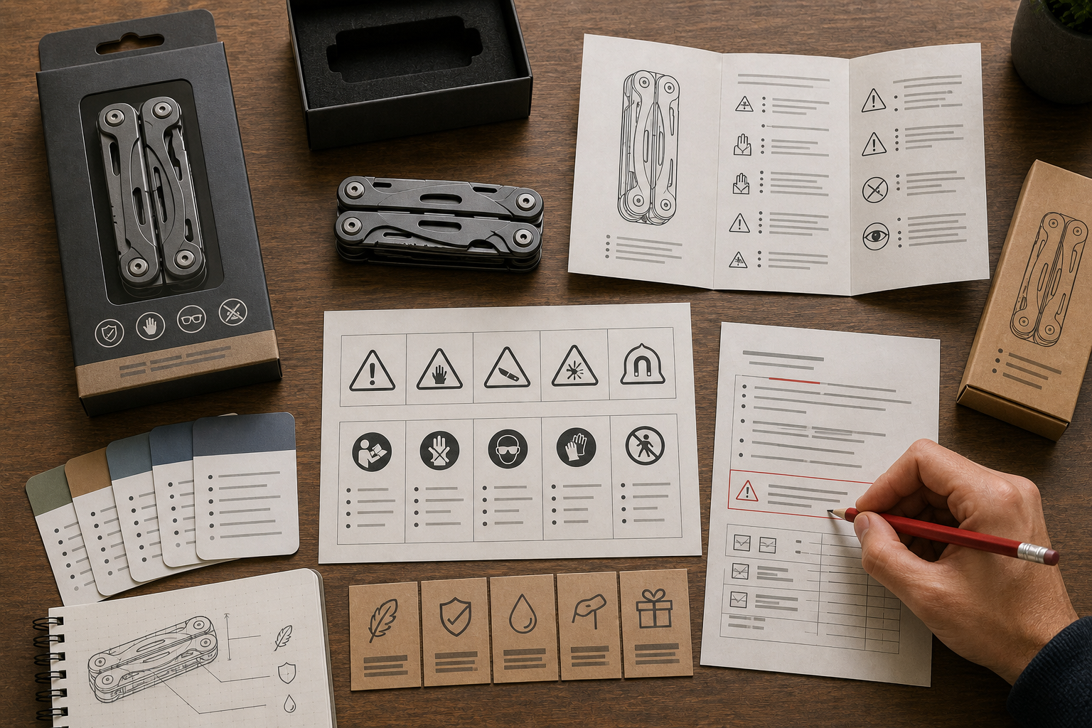 EDC multi-tool safety wording and market planning EDC multi-tool safety wording and market planning