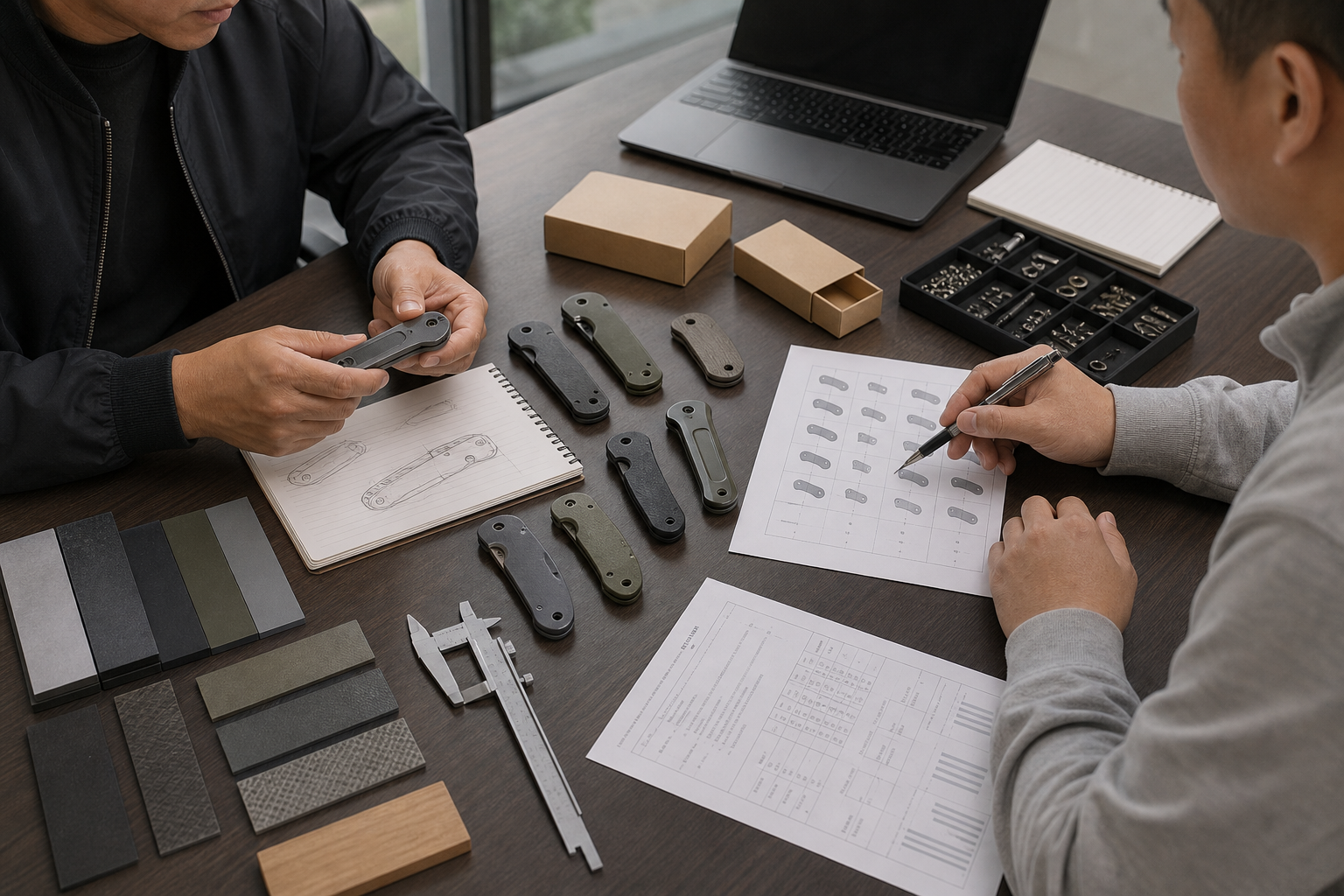 Vast State EDC pocket knife lock development support Vast State EDC pocket knife lock development support
