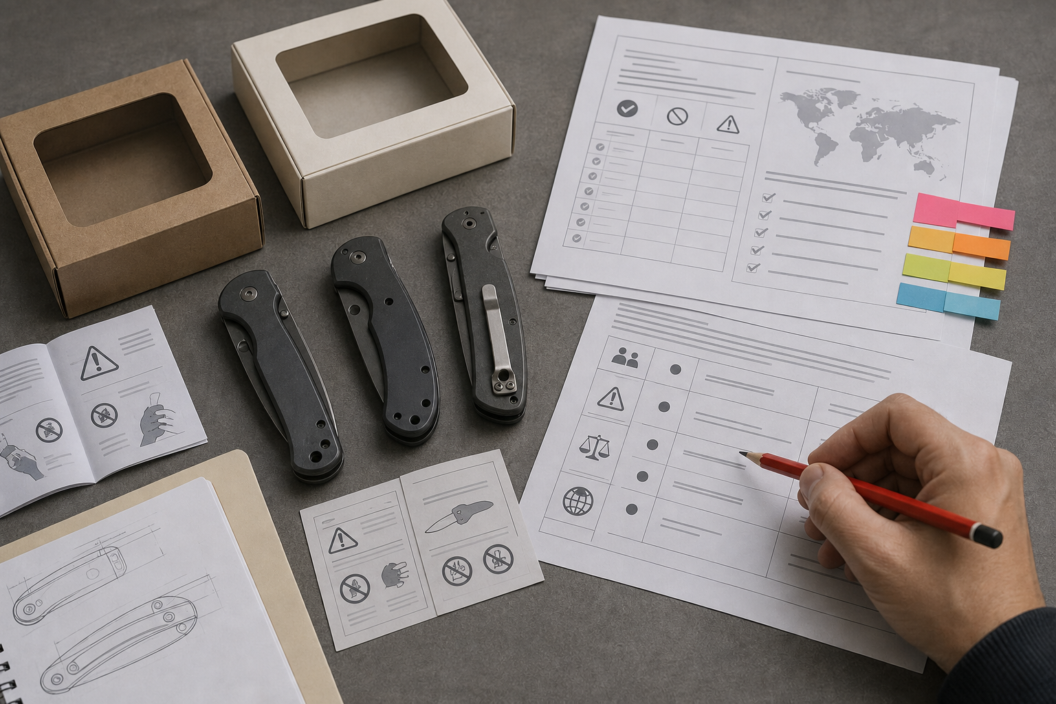 EDC knife lock safety marketing language EDC knife lock safety marketing language