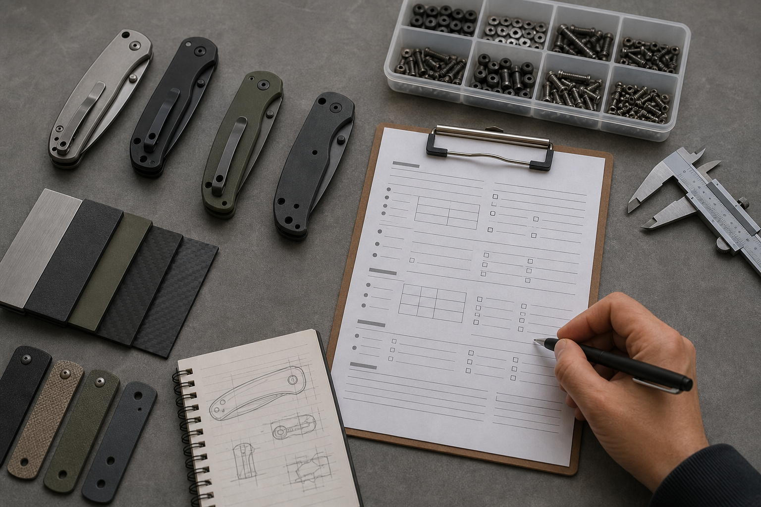 EDC pocket knife lock RFQ checklist EDC pocket knife lock RFQ checklist